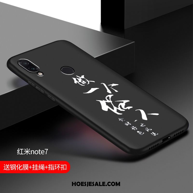 Redmi Note 7 Hoesje Siliconen Mini Bescherming Schrobben Trendy Merk Sale