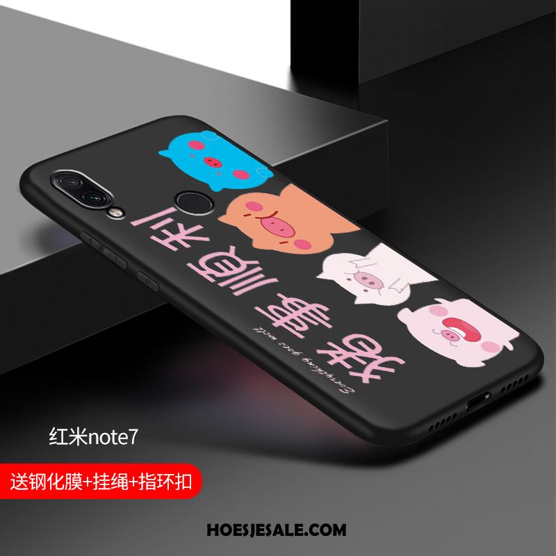 Redmi Note 7 Hoesje Siliconen Mini Bescherming Schrobben Trendy Merk Sale