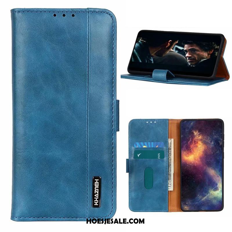 Redmi Note 9 Pro Hoesje Mobiele Telefoon Bedrijf Leren Etui Rood Anti-fall Sale