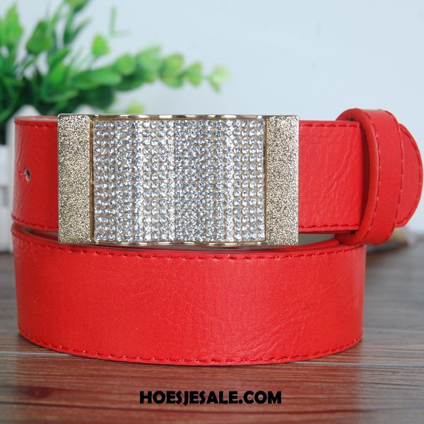 Riemen Dames Riem Trend Strass Decoratie Casual Online