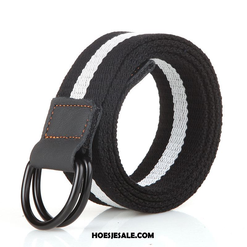 Riemen Dames Tiener Student Riem Mannen Canvas Sale