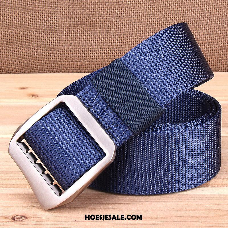 Riemen Heren Canvas Riem Glad Verlengen Casual Sale