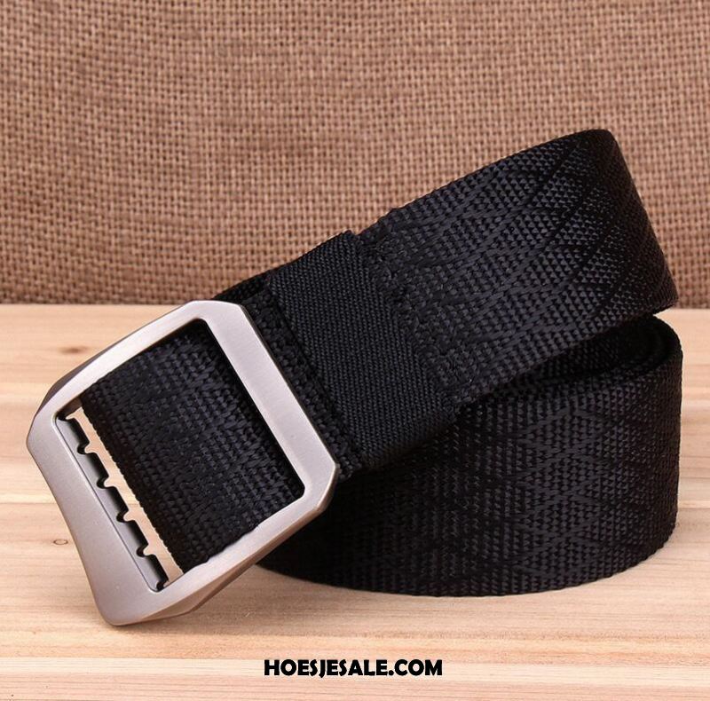 Riemen Heren Canvas Riem Glad Verlengen Casual Sale