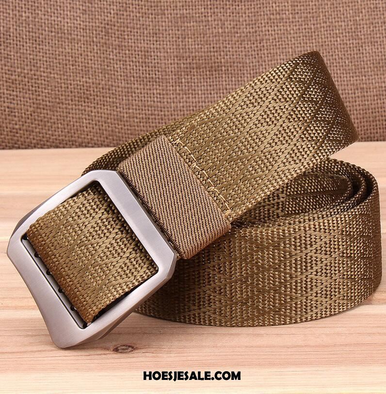 Riemen Heren Canvas Riem Glad Verlengen Casual Sale