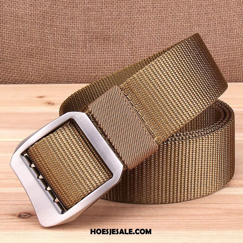 Riemen Heren Canvas Riem Glad Verlengen Casual Sale