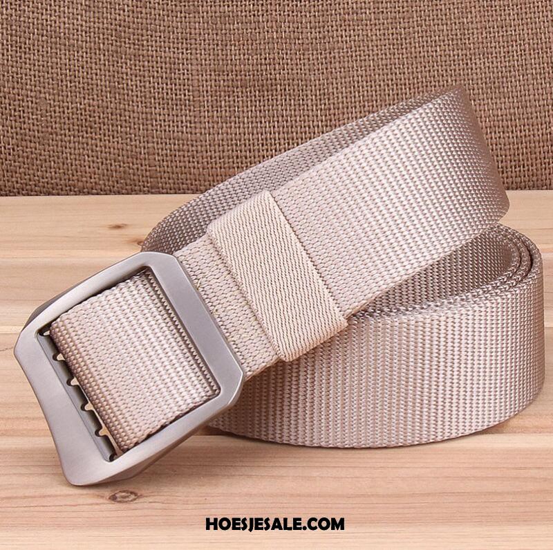 Riemen Heren Canvas Riem Glad Verlengen Casual Sale