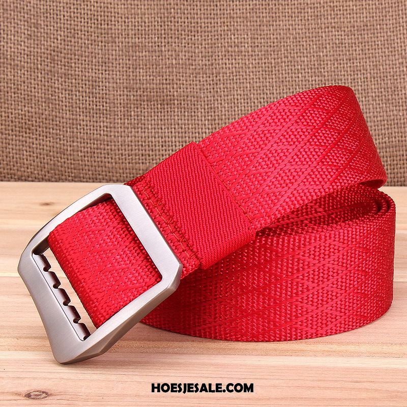 Riemen Heren Canvas Riem Glad Verlengen Casual Sale