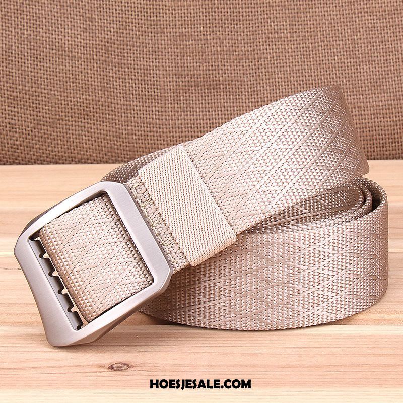 Riemen Heren Canvas Riem Glad Verlengen Casual Sale