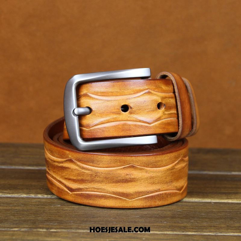Riemen Heren Leer Riem 2018 Trend Casual Sale