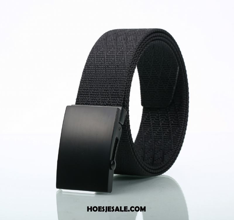 Riemen Heren Riem Denim Nylon Casual Groen Kopen