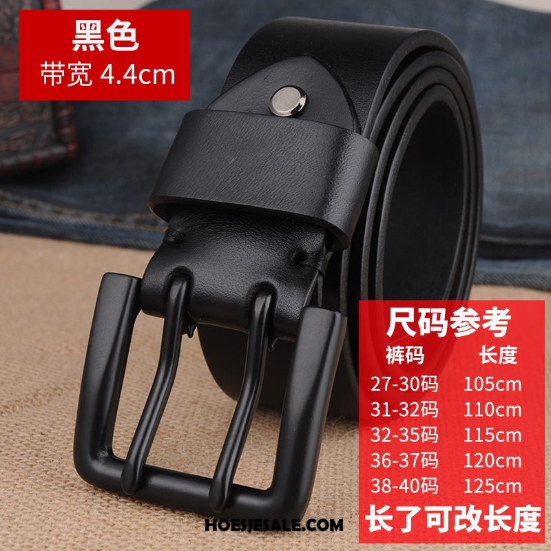 Riemen Heren Riem Mode Lederen Vintage Leer Online