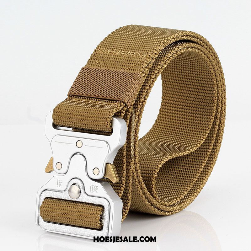 Riemen Heren Riem Tactiek Camouflage Canvas Veer Online