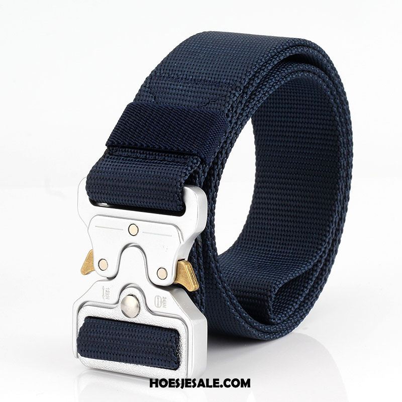 Riemen Heren Riem Tactiek Camouflage Canvas Veer Online