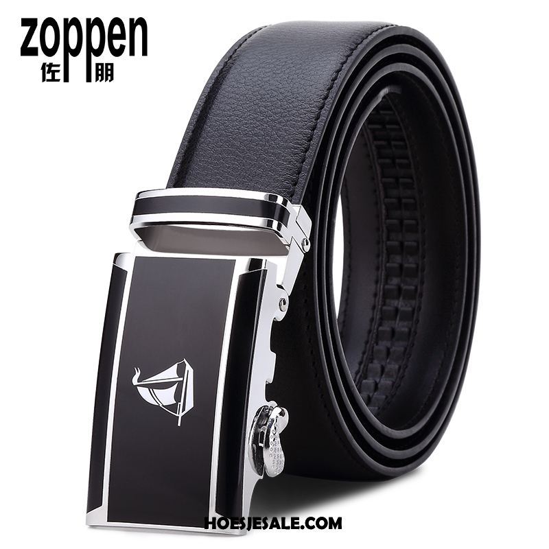 Riemen Heren Trend Echt Leer Zuiver Riem Business Goedkoop