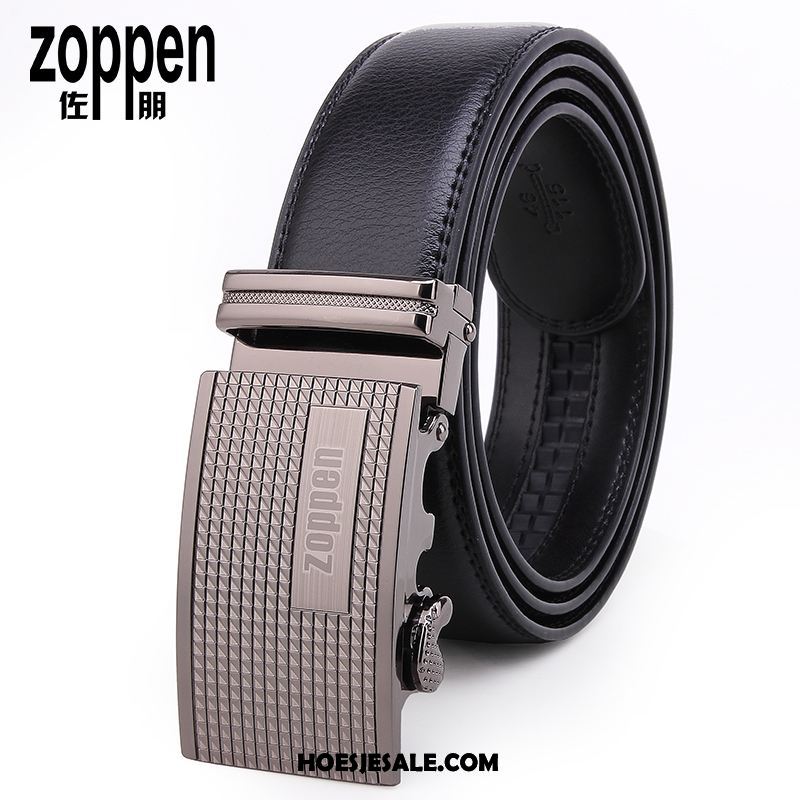 Riemen Heren Trend Echt Leer Zuiver Riem Business Goedkoop