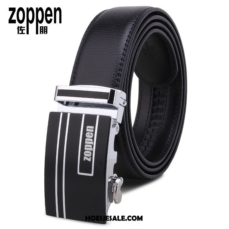 Riemen Heren Trend Echt Leer Zuiver Riem Business Goedkoop