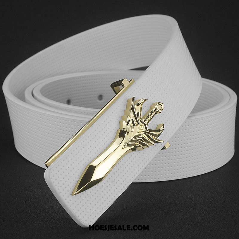 Riemen Heren Trend Tiener Riem Eenvoudig Glad Goedkoop