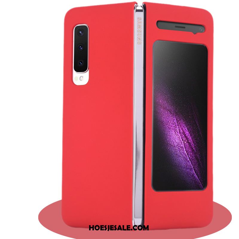 Samsung Fold Hoesje Purper Mobiele Telefoon Schrobben Dun Vouw Kopen