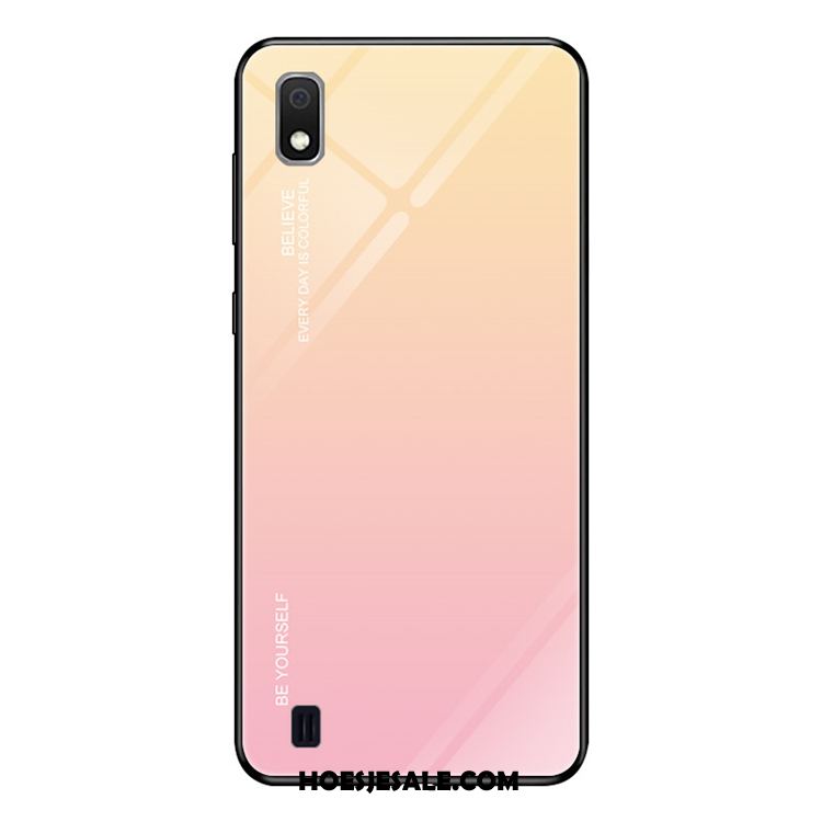 Samsung Galaxy A10 Hoesje Bescherming Mobiele Telefoon Trend Hoes Groen