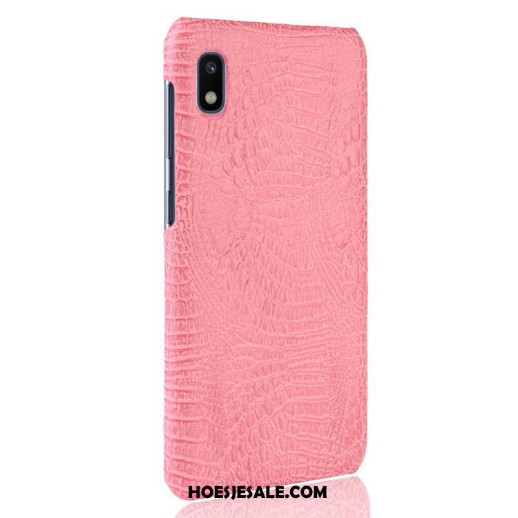 Samsung Galaxy A10 Hoesje Krokodillenleer Licht Mobiele Telefoon Hoes Ster Kopen