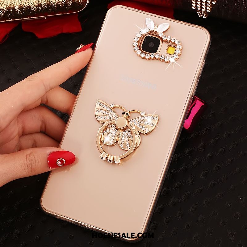 Samsung Galaxy A3 2016 Hoesje Anti-fall Gesp Strass Ring Hoes Kopen