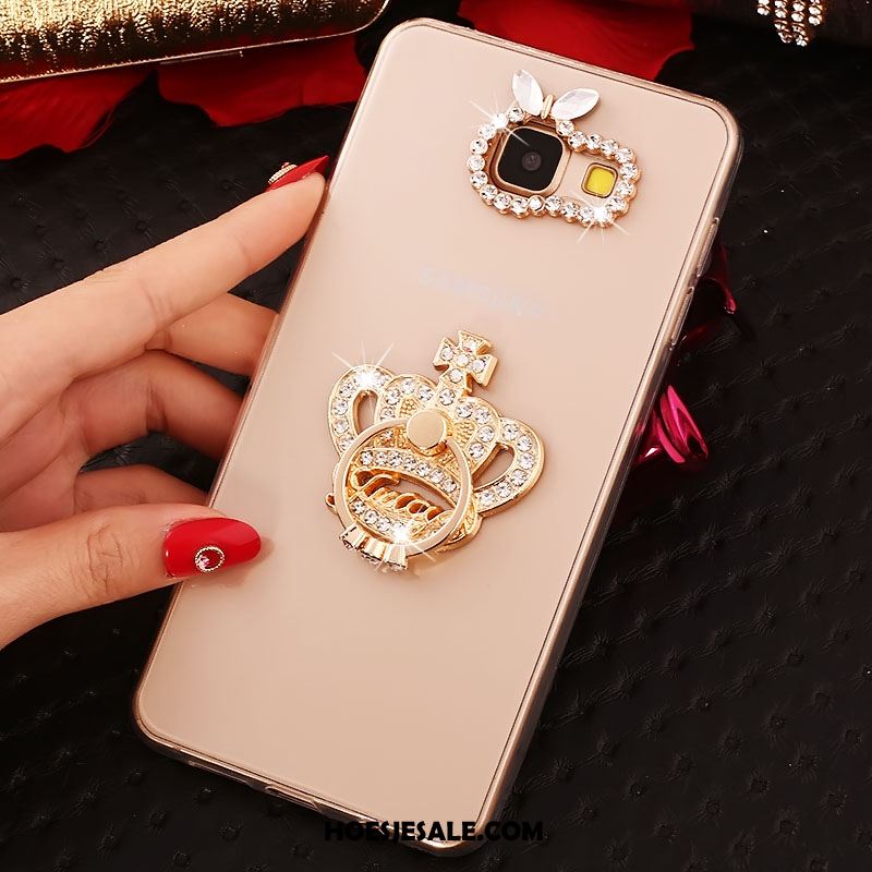 Samsung Galaxy A3 2016 Hoesje Anti-fall Gesp Strass Ring Hoes Kopen