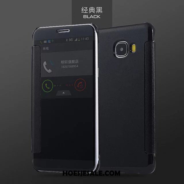 Samsung Galaxy A3 2016 Hoesje Grijs Spiegel Mobiele Telefoon Luxe Winterslaap Online