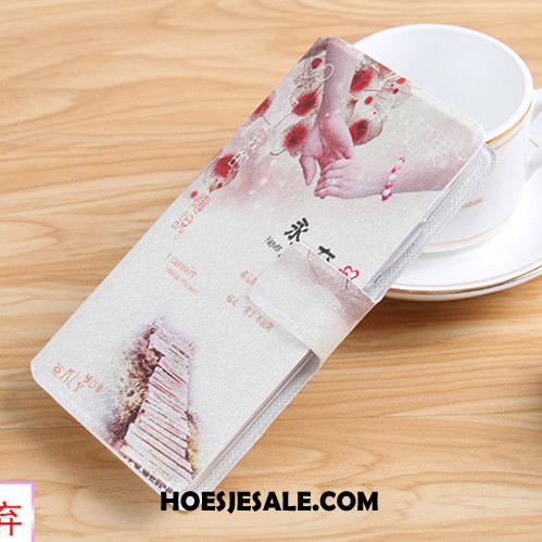 Samsung Galaxy A3 2016 Hoesje Hoes Folio Anti-fall Rood Ster Goedkoop