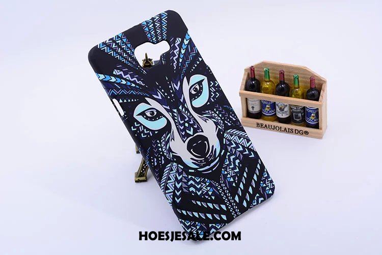 Samsung Galaxy A3 2016 Hoesje Hoes Lichtende Wolf Mobiele Telefoon Kleur Korting