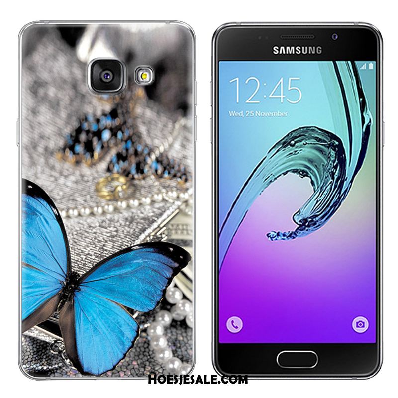 Samsung Galaxy A3 2017 Hoesje Rood Nieuw Spotprent Zacht Mobiele Telefoon Goedkoop