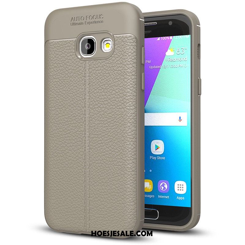 Samsung Galaxy A3 2017 Hoesje Rood Soort Aziatische Vrucht Mobiele Telefoon Zacht Trend Goedkoop