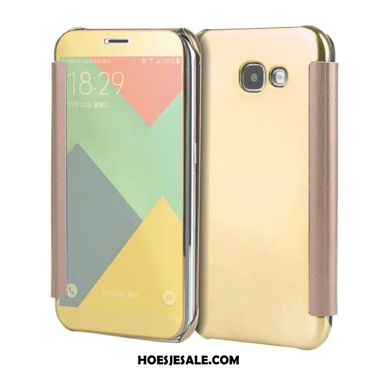 Samsung Galaxy A3 2017 Hoesje Spiegel Hard Roze Winterslaap Mobiele Telefoon Online