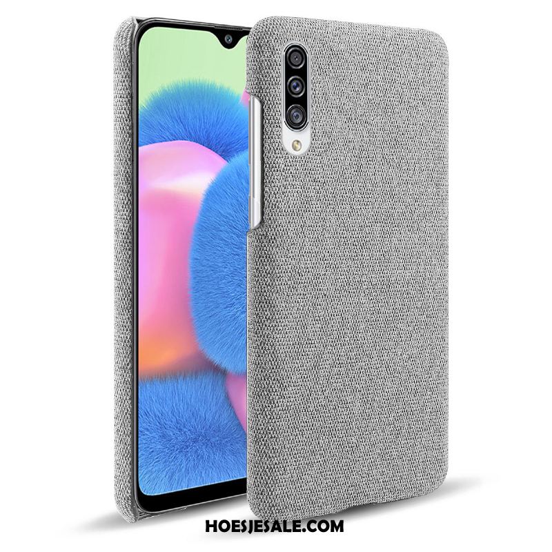 Samsung Galaxy A30s Hoesje Mobiele Telefoon Rood Doek Ster Hoes Online