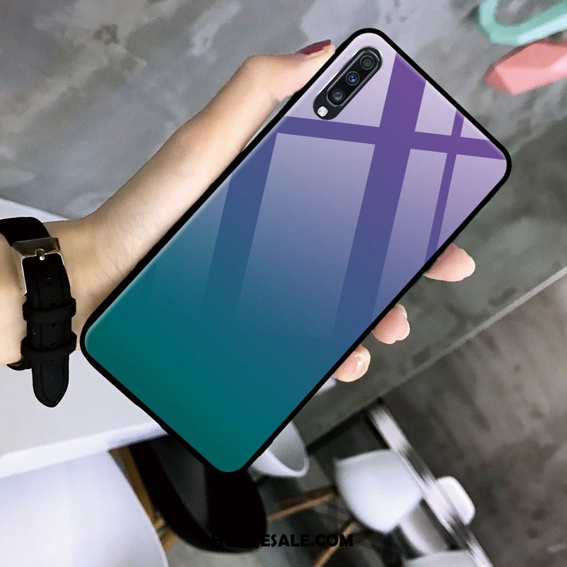 Samsung Galaxy A30s Hoesje Sterrenhemel Kleur Hoes Verloop Glas Sale