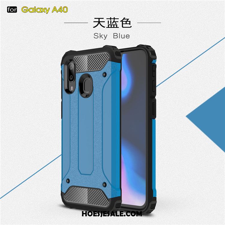 Samsung Galaxy A40 Hoesje Mobiele Telefoon Hoes Hard Bescherming Zacht Winkel