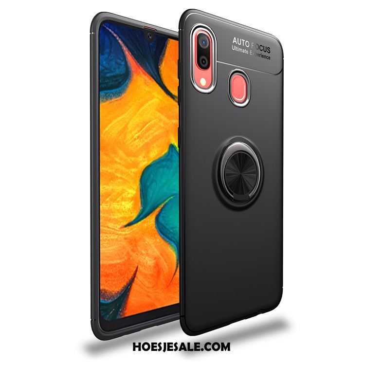 Samsung Galaxy A40 Hoesje Trend Zacht Hoes Blauw Anti-fall Goedkoop