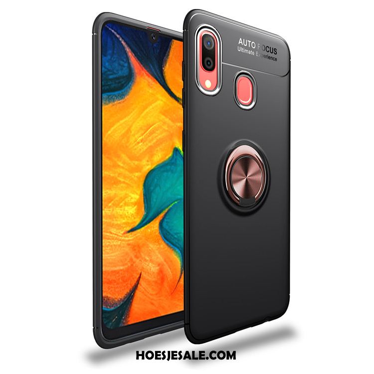 Samsung Galaxy A40 Hoesje Trend Zacht Hoes Blauw Anti-fall Goedkoop