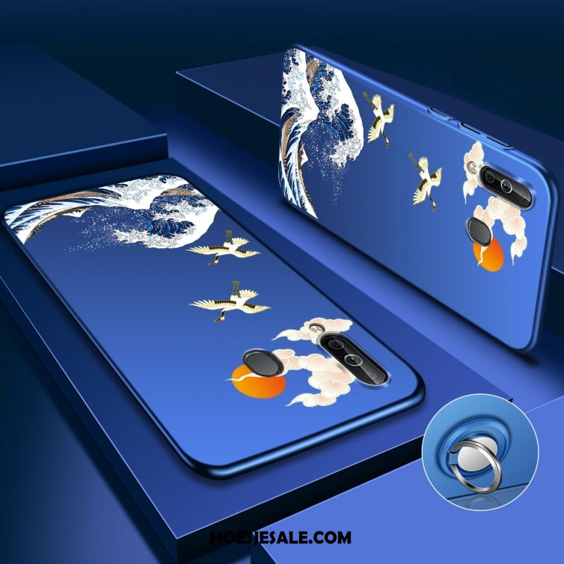 Samsung Galaxy A40s Hoesje Mode Blauw Ster Persoonlijk Mobiele Telefoon Kopen