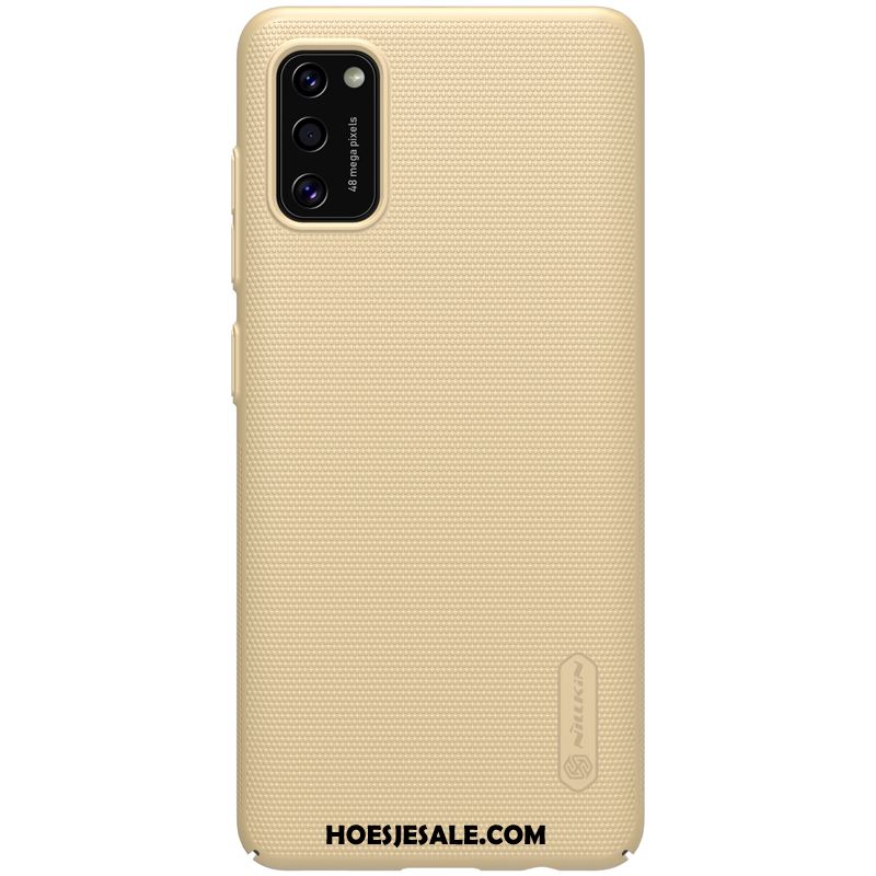 Samsung Galaxy A41 Hoesje Goud Ster Lichte En Dun Hard Schrobben Kopen