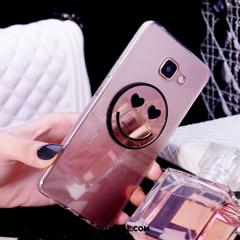 Samsung Galaxy A5 2016 Hoesje Roze Mobiele Telefoon Opknoping Nek Spiegel Trend Sale