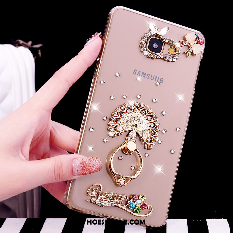 Samsung Galaxy A5 2016 Hoesje Roze Mobiele Telefoon Ring Ster Met Strass Sale