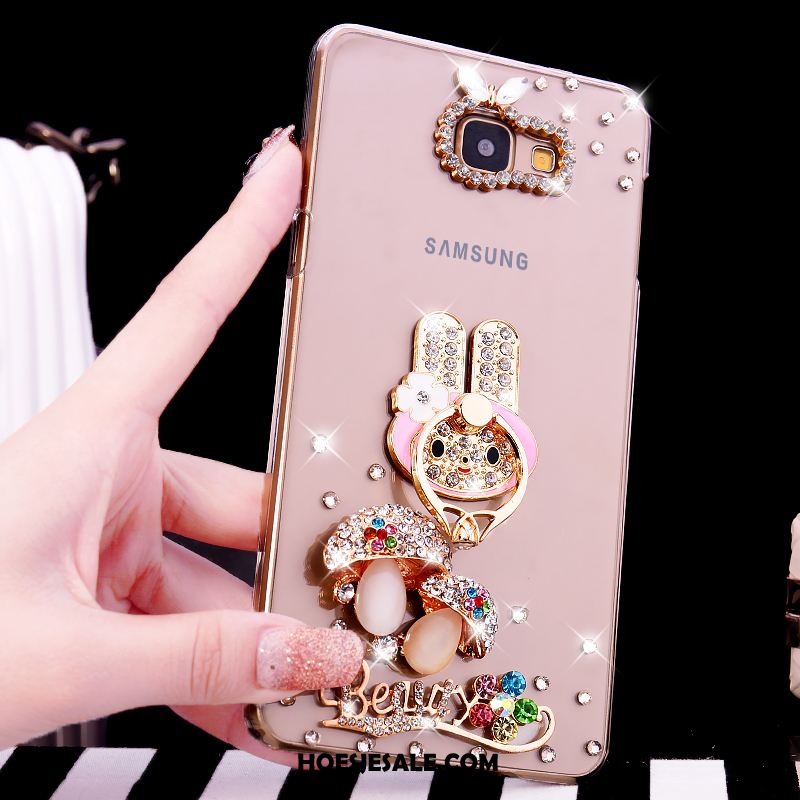 Samsung Galaxy A5 2016 Hoesje Roze Mobiele Telefoon Ring Ster Met Strass Sale