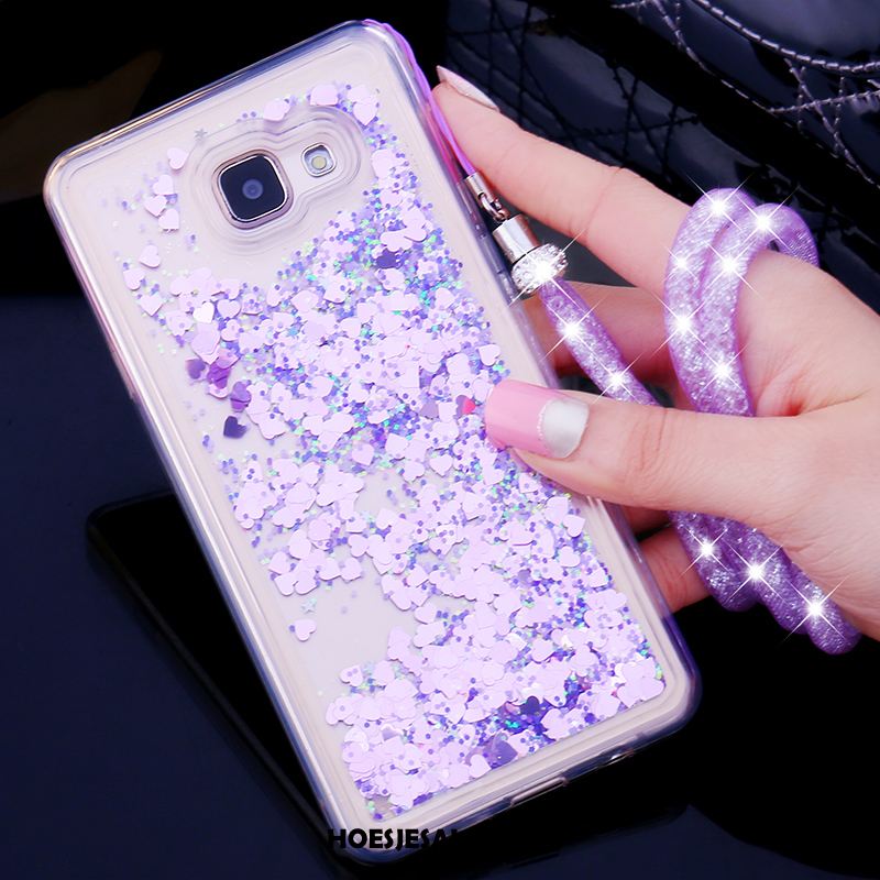 Samsung Galaxy A5 2016 Hoesje Roze Ster Hanger Drijfzand Zacht Online