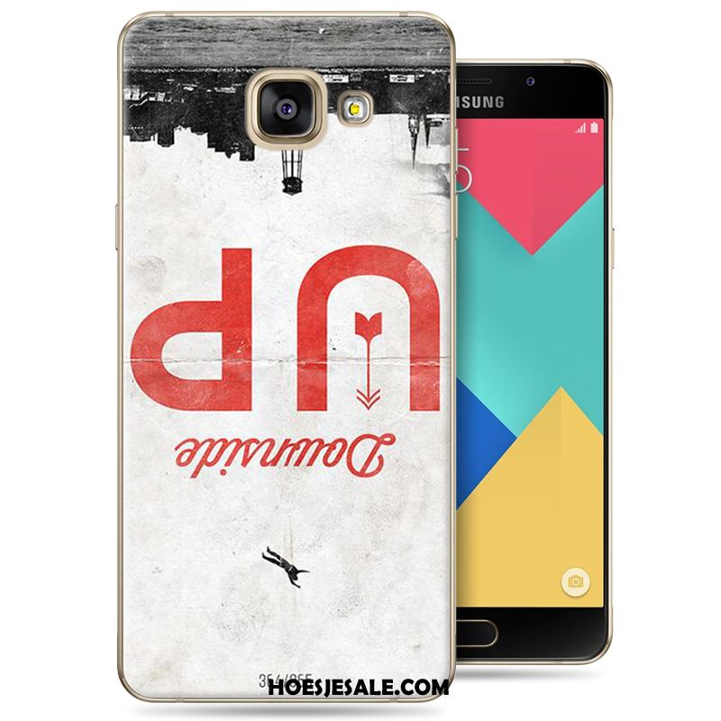 Samsung Galaxy A5 2016 Hoesje Ster Spotprent Groen Bescherming Hoes Kopen
