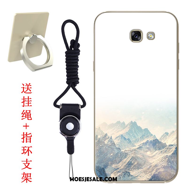 Samsung Galaxy A5 2017 Hoesje Anti-fall Hoes Rood Zacht Bescherming Aanbiedingen