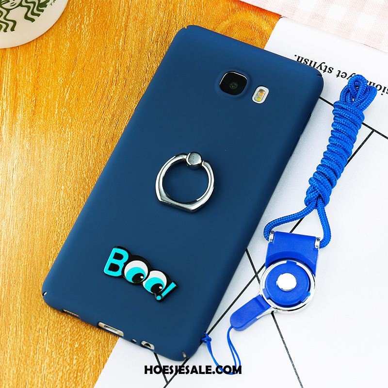 Samsung Galaxy A5 2017 Hoesje Blauw Hoes Mobiele Telefoon Hanger Schrobben Korting