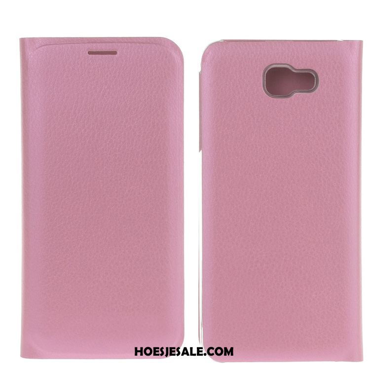 Samsung Galaxy A5 2017 Hoesje Hard Hoes Ster Leren Etui Roze Online