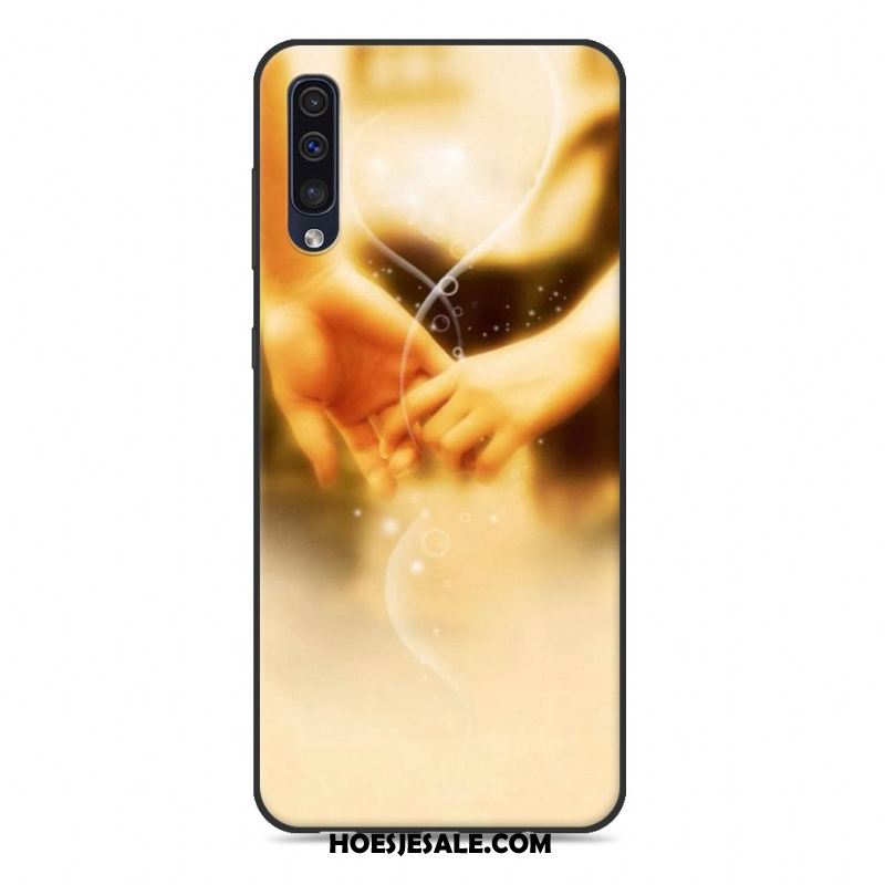 Samsung Galaxy A50 Hoesje Mobiele Telefoon Hanger Roze Spotprent Zacht Korting