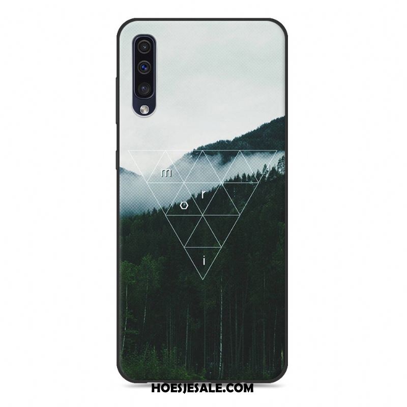 Samsung Galaxy A50 Hoesje Mobiele Telefoon Hanger Roze Spotprent Zacht Korting