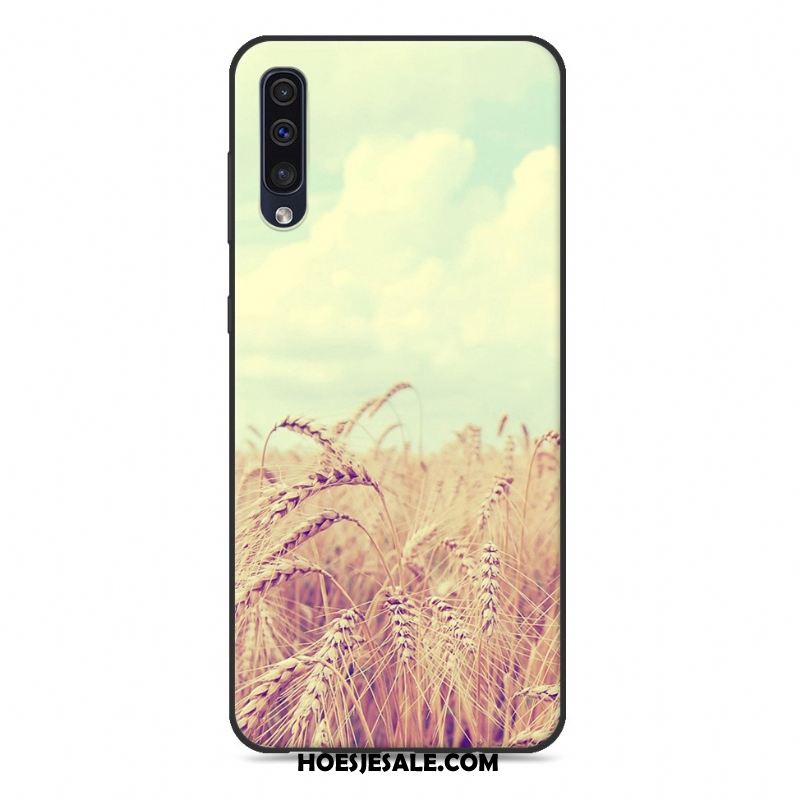 Samsung Galaxy A50 Hoesje Mobiele Telefoon Hanger Roze Spotprent Zacht Korting